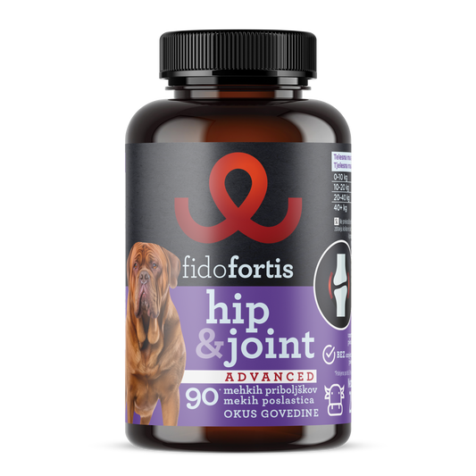 FidoFortis Hip & Joint – nova embalaža, 90 mehkih priboljškov, 225 g